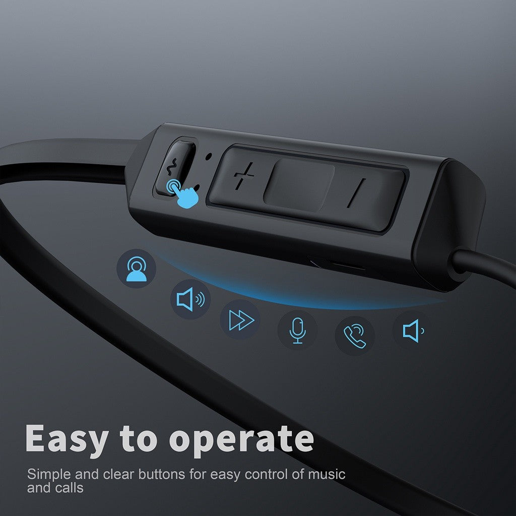 KiiP Wireless S30 Sport Bluetooth Wireless Earphone ANC Headset Handsfree