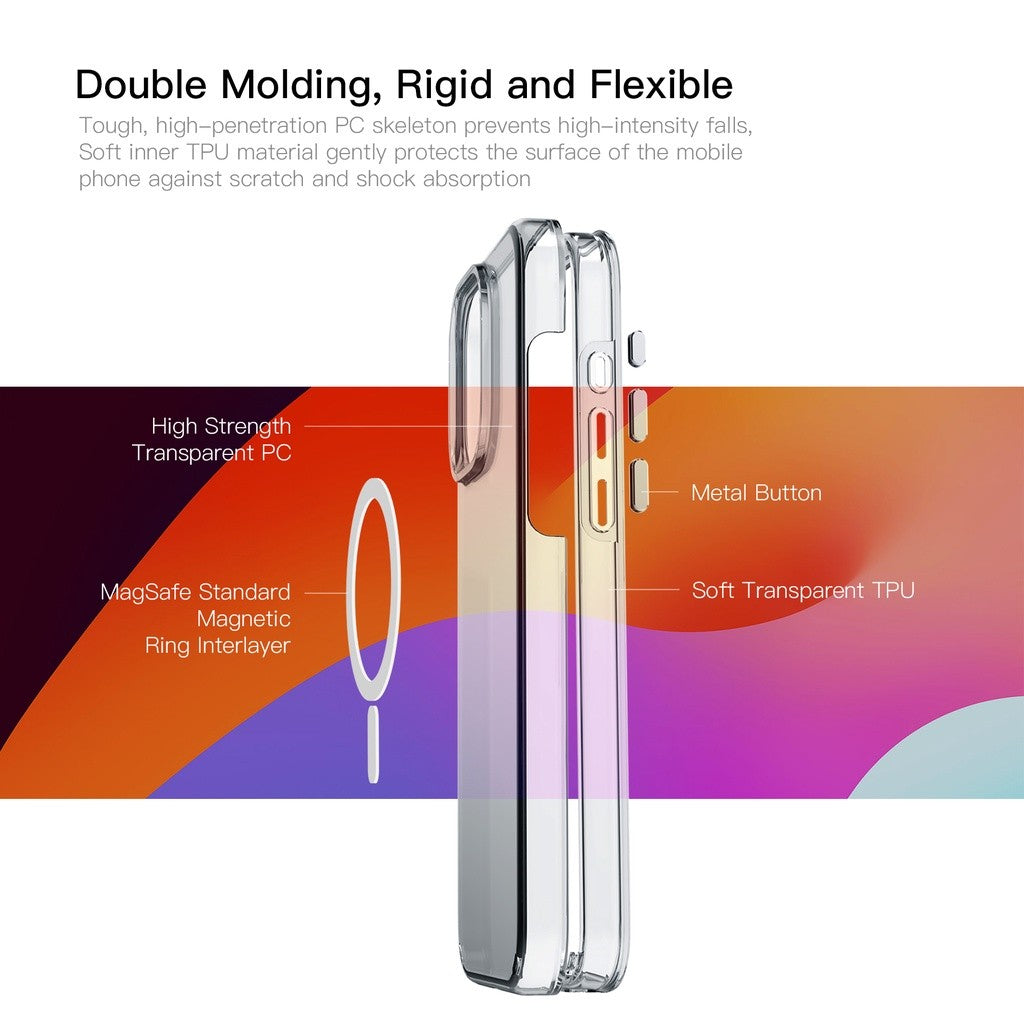 KiiP Wireless Casing Iphone 15 Magnetic Apple Magsafe Silicone Phone Case