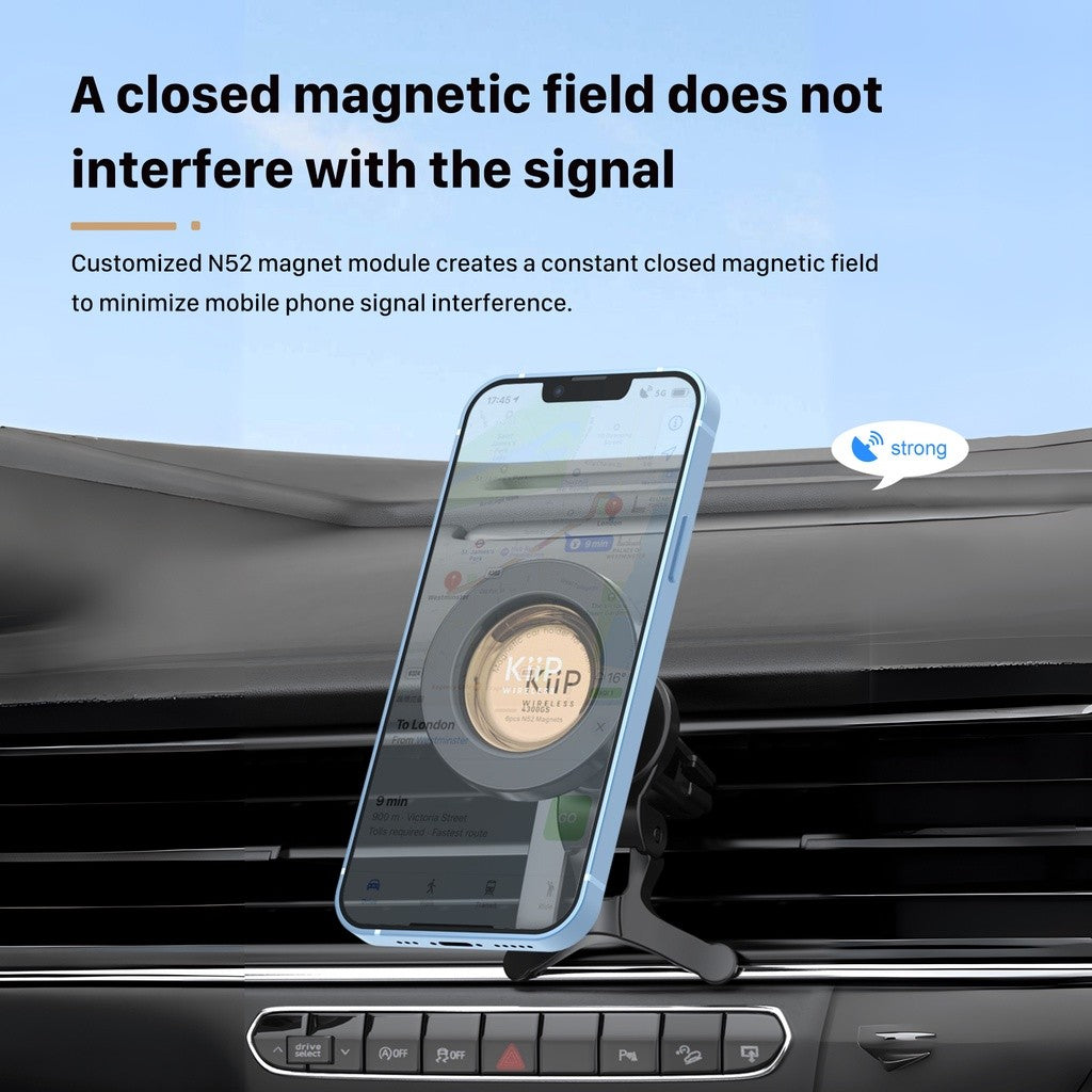 KiiP MCH03 Magnetic Car Phone Holder AC Air Vent Mobil