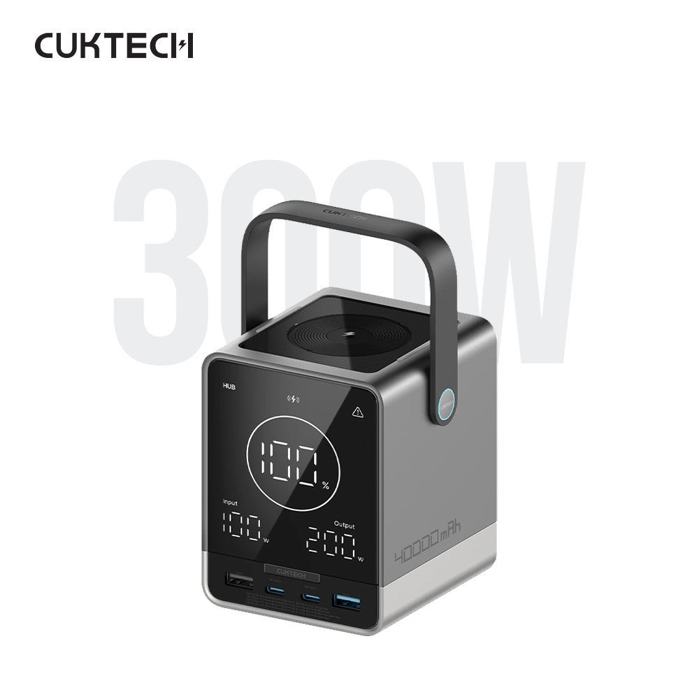 KiiP x Cuktech P01 Power Bank 40000mAh 300W USB Type-C Fast Charging