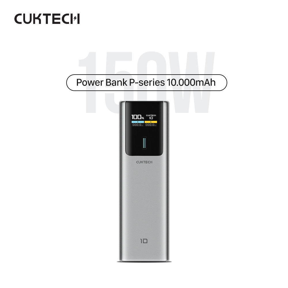 KiiP x Cuktech PB100P Power Bank 10000mAh 150W USB Type-C Fast Charging