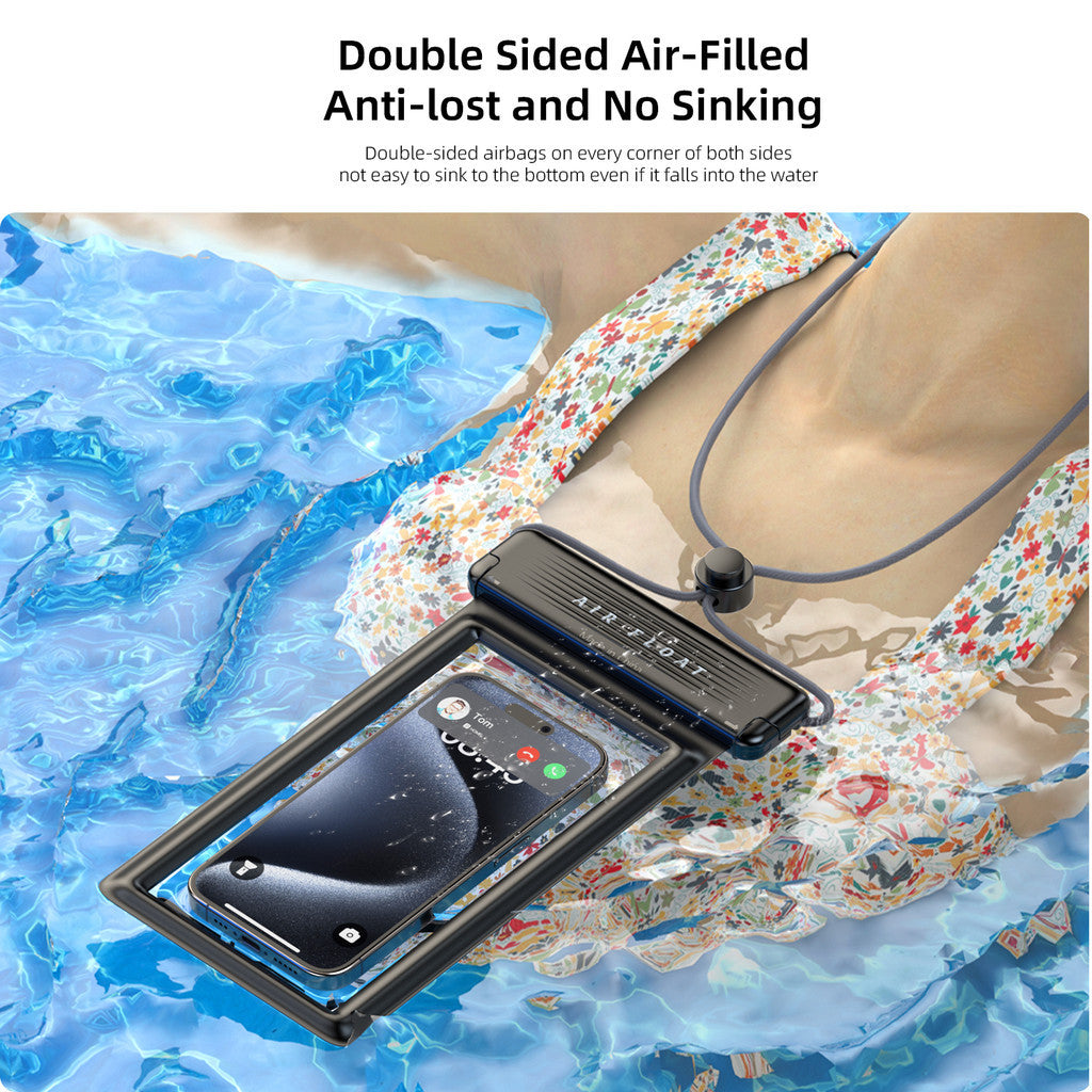 KiiP WB02 Waterproof Case Airbag Casing Kantong Pelindung HP Anti Air IPX8