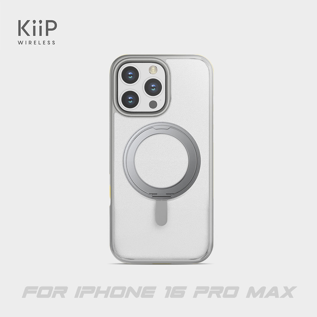 KiiP Wireless Casing Iphone 16 Series Casing Magnetic Apple Magsafe Silicone Case Handphone