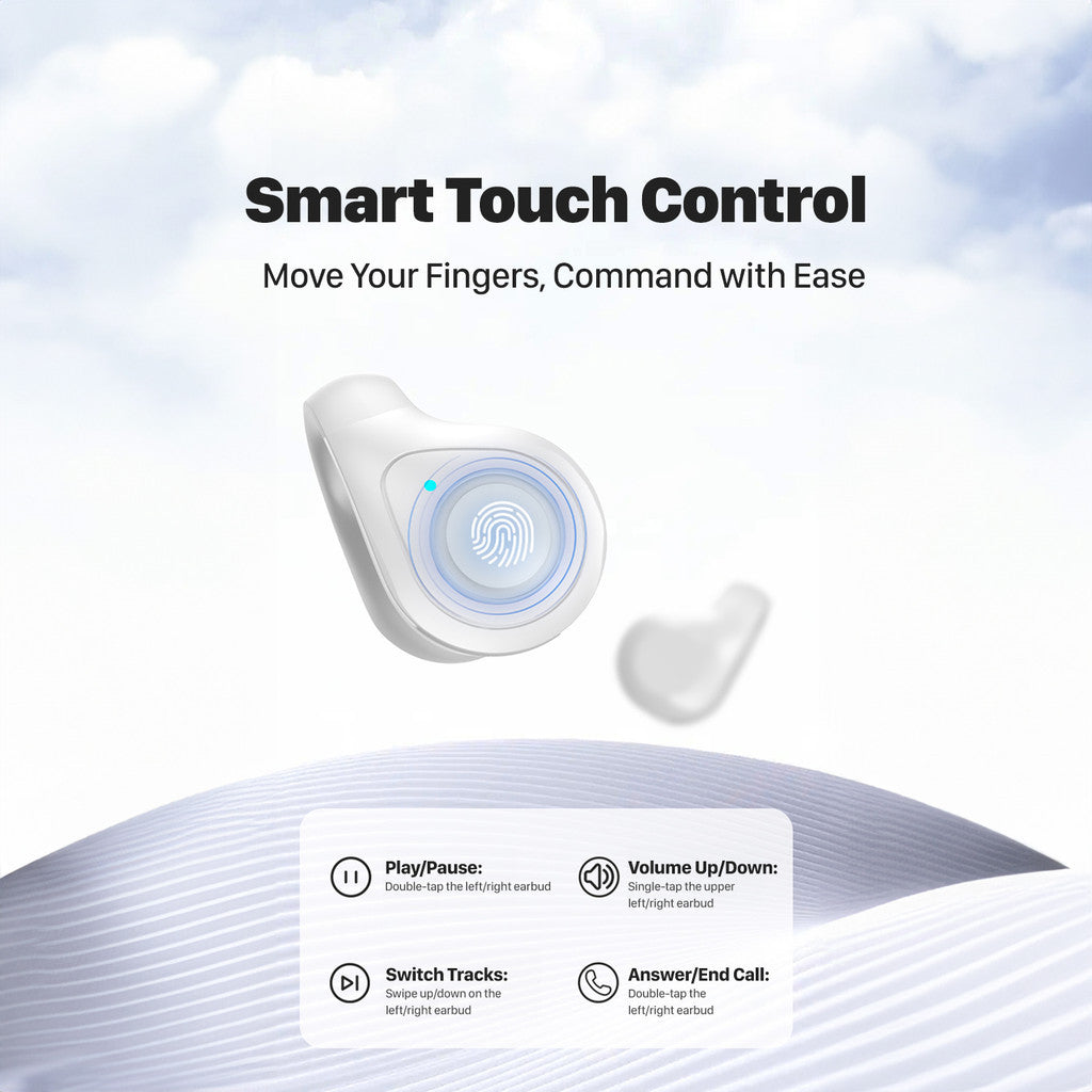 KiiP Wireless DTH6 TWS Ear Clip Bluetooth Earphone Hi-Fi 360-Degree Surround Audio