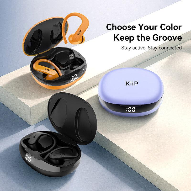 KiiP T50 True Wireless HiFi Bluetooth Earphone ENC Sport TWS