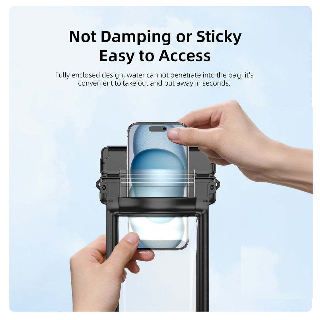 KiiP WB02 Waterproof Case Airbag Casing Kantong Pelindung HP Anti Air IPX8