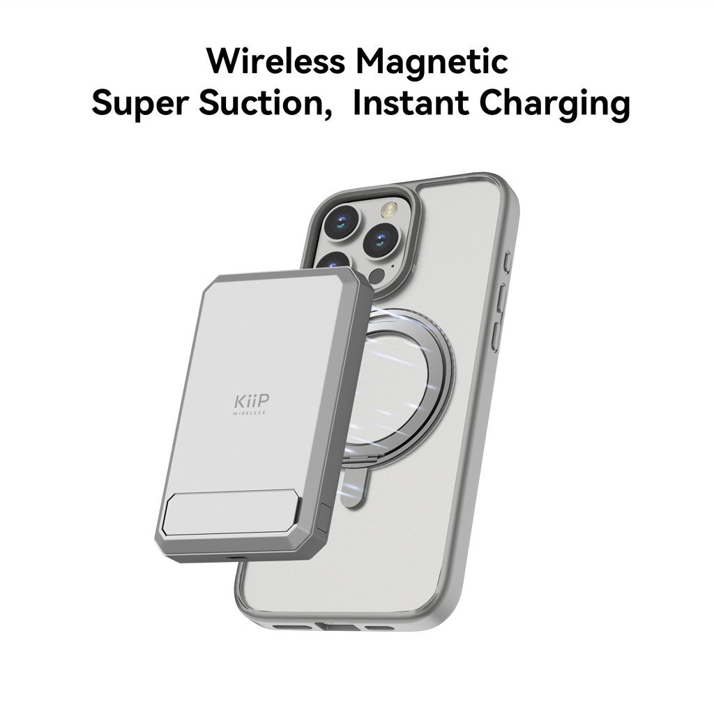 KiiP Wireless Casing Iphone 16 Series Casing Magnetic Apple Magsafe Silicone Case Handphone