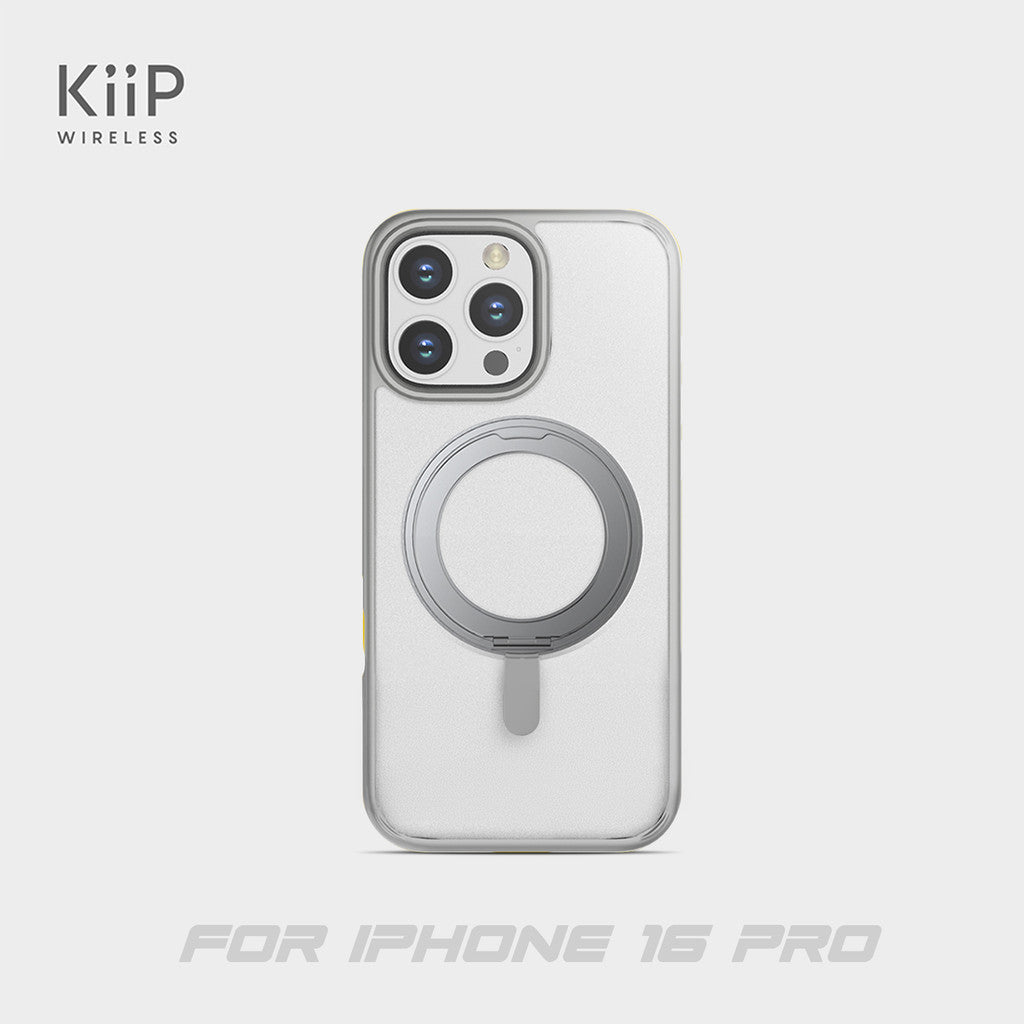 KiiP Wireless Casing Iphone 16 Series Casing Magnetic Apple Magsafe Silicone Case Handphone