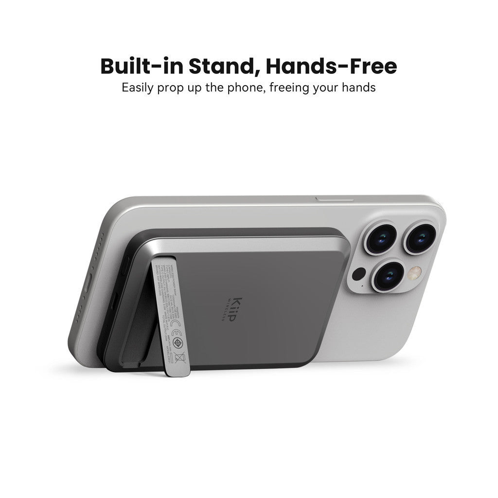 KiiP Wireless EW31 2in1 Power Bank Wireless Magnetic Powerbank Iwatch 10000 mAh Type C PD Fast Charging