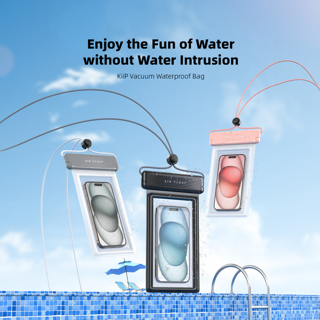 KiiP WB02 Waterproof Case Airbag Casing Kantong Pelindung HP Anti Air IPX8