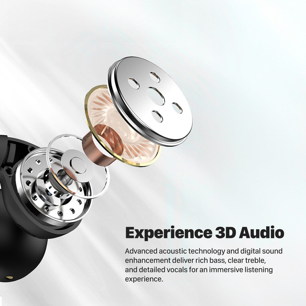 KiiP Wireless DTH6 TWS Ear Clip Bluetooth Earphone Hi-Fi 360-Degree Surround Audio