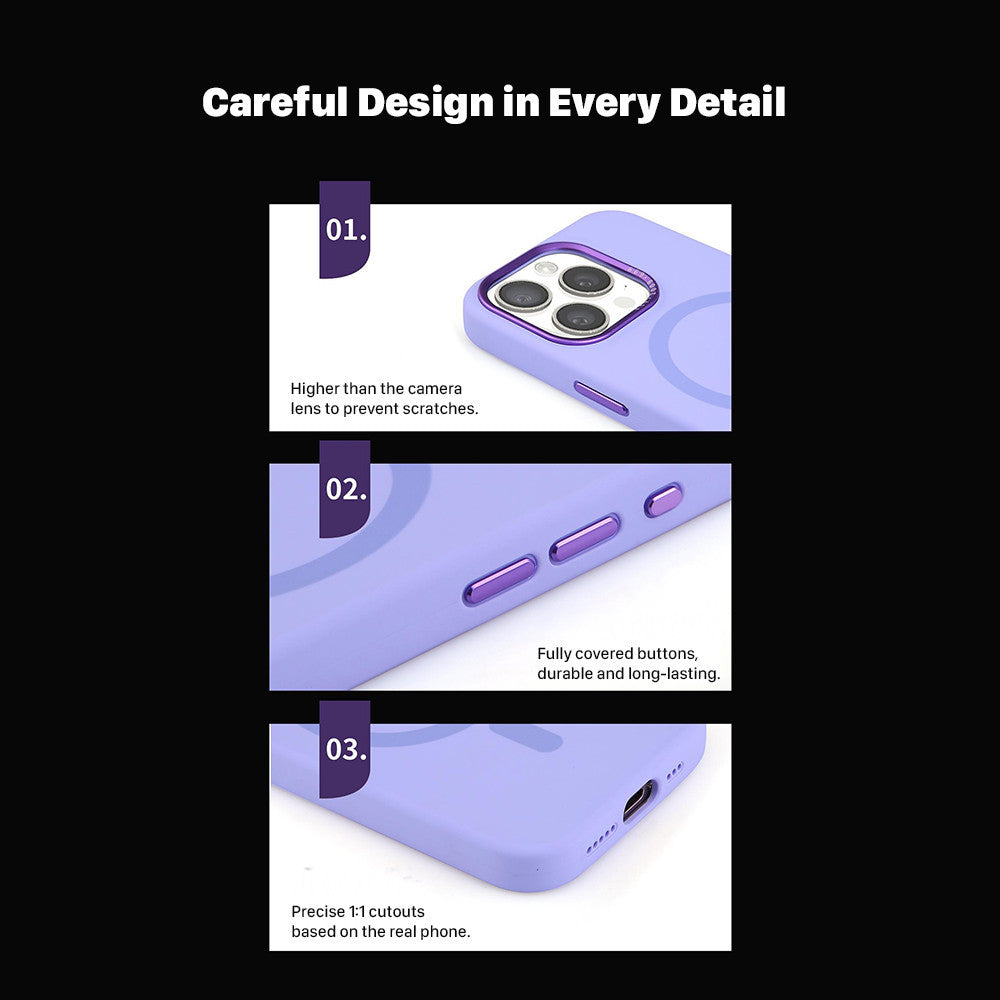 KiiP Wireless Case Iphone 16 Series Casing Magnetic Wireless Magsafe Silikon Handphone Premium