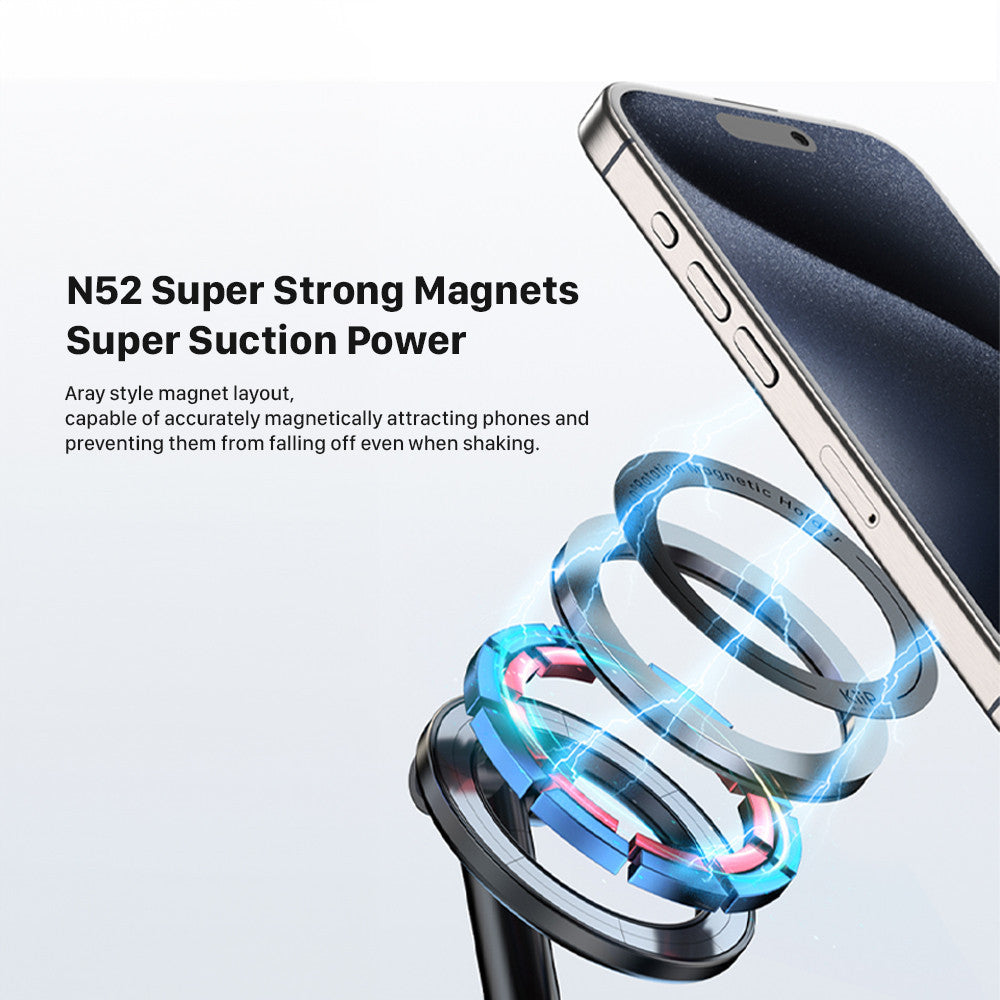 KiiP H07 Magnetic Phone Holder Jepit Keeper Portable Travelling Holder Lipat