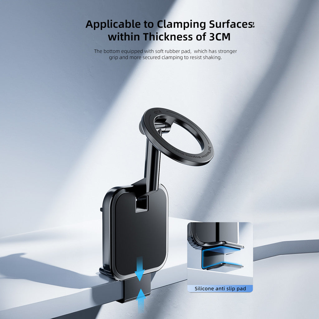 KiiP H07 Magnetic Phone Holder Jepit Keeper Portable Travelling Holder Lipat