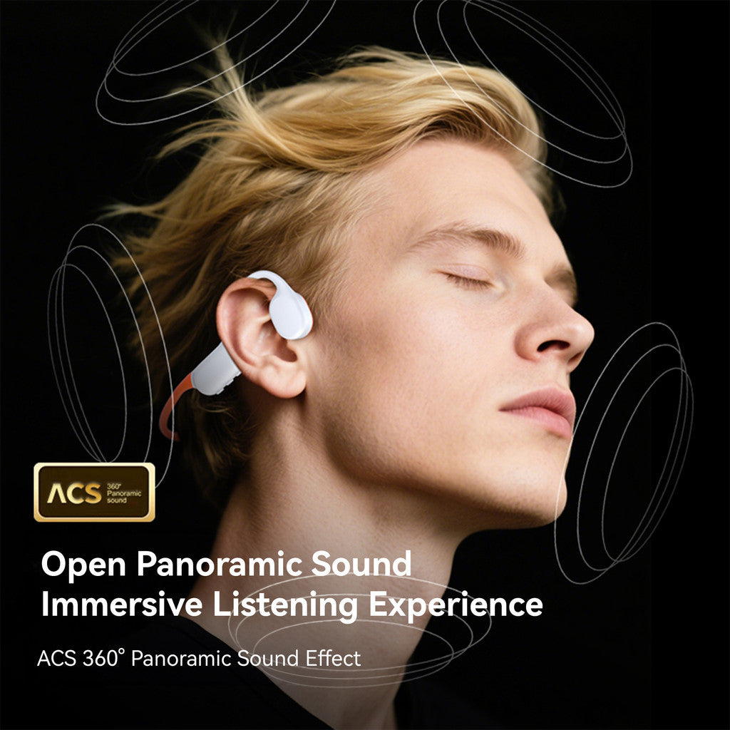 KiiP DTS11 Bone Conduction IPX8 Headset Bluetooth Open Ear Renang Gym With Memory 32GB