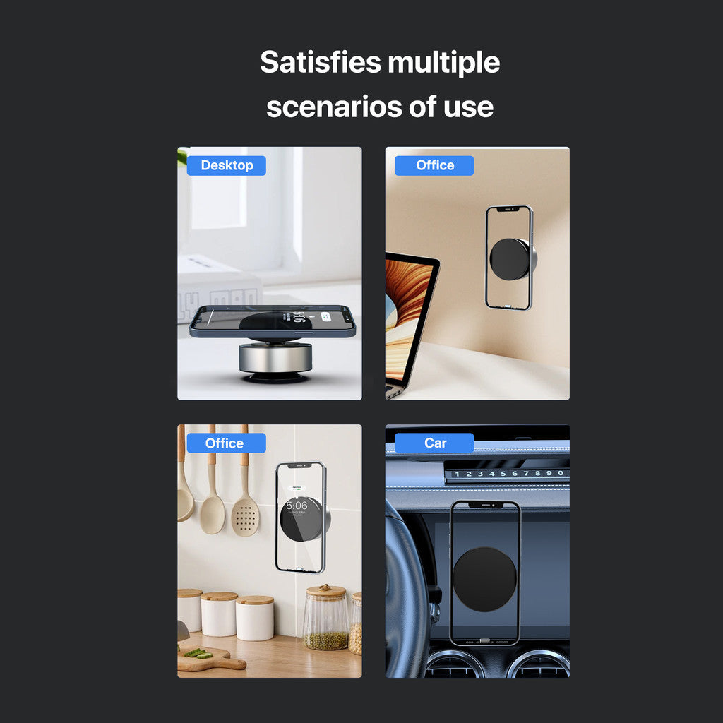 KiiP MCH07 Magnetic Mount Car Suction Mobile Phone Holder 360° Rotation