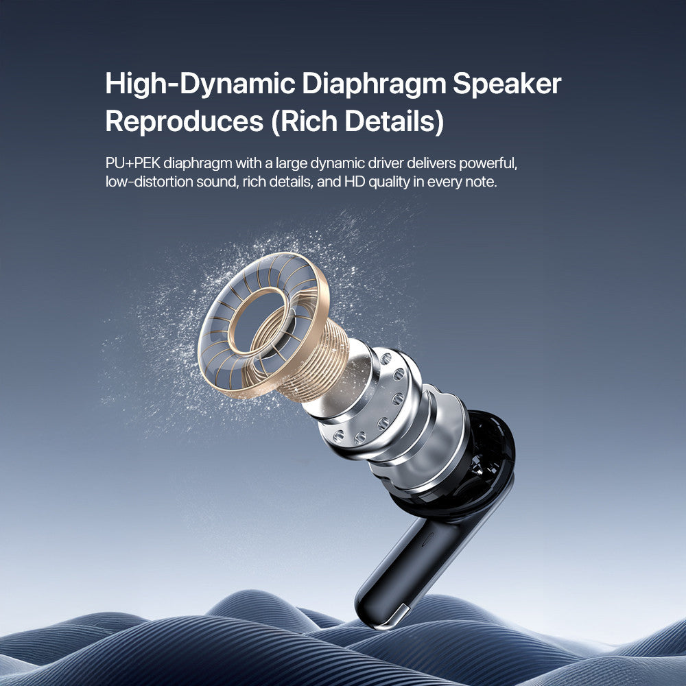 KiiP Wireless DTS8 True Wireless Bluetooth 5.4 Earphone ANC ENC TWS HIFI