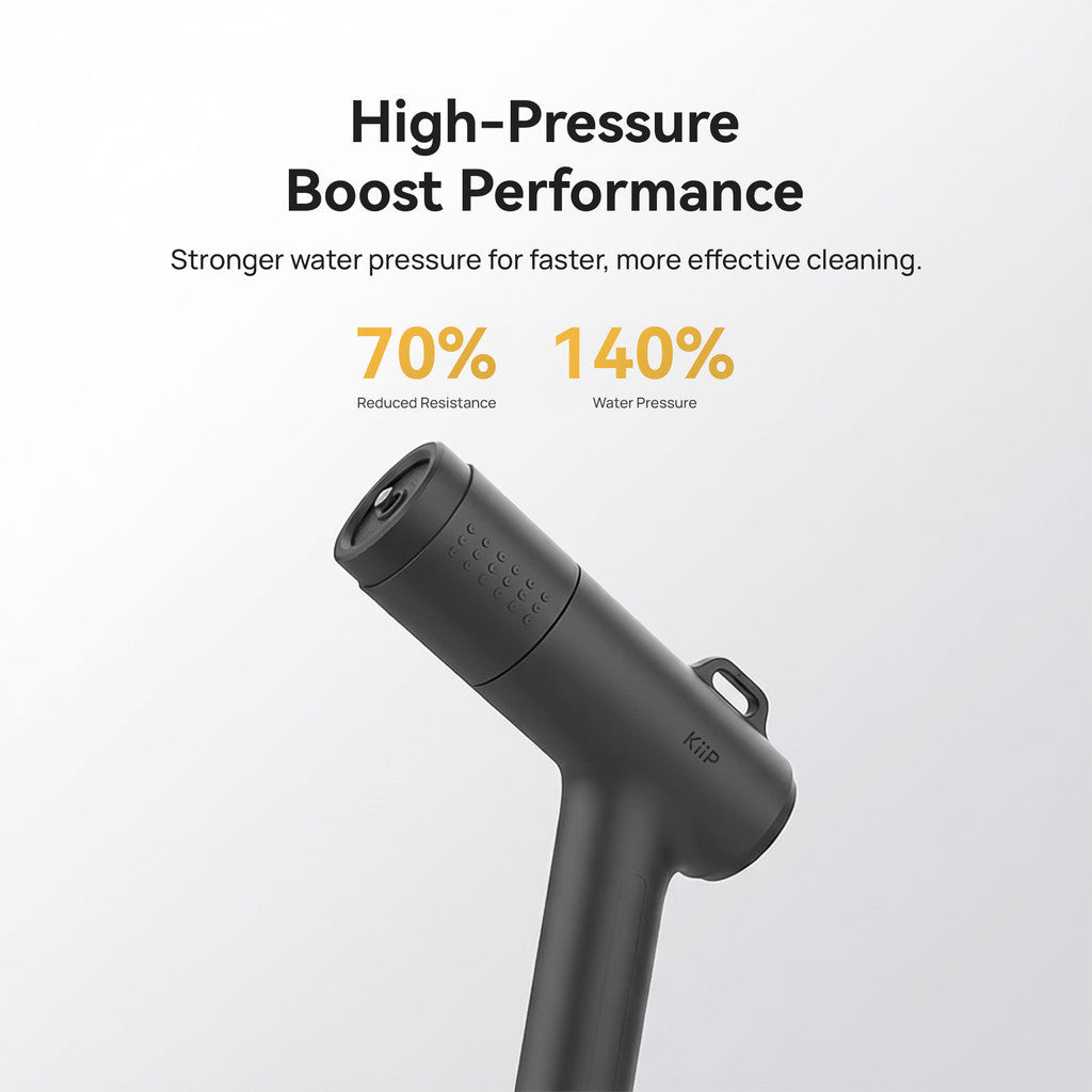 KiiP Water Gun Spray Jet Cleaner Nozzle Semprotan Selang Air Cuci Mobil Gulung Car Wash