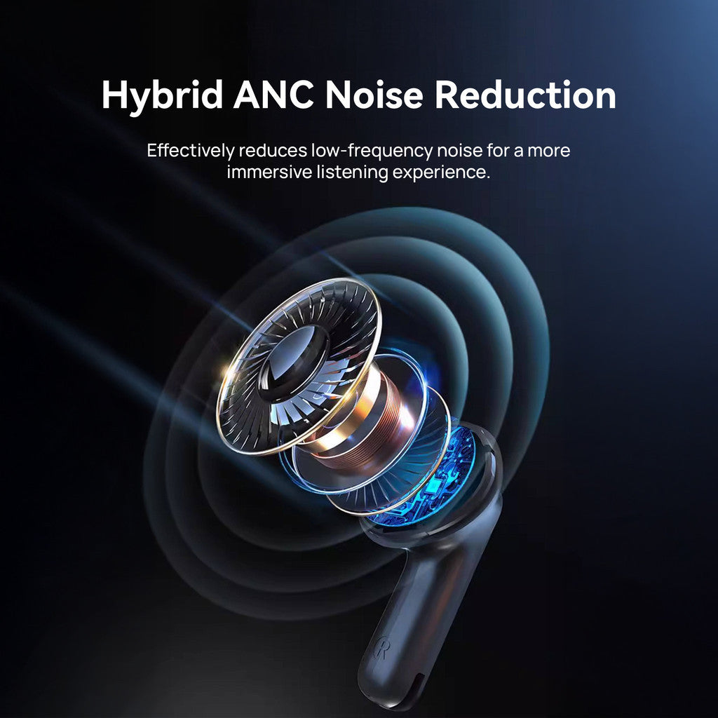 KiiP DTS21 Pro True Wireless Bluetooth Earphone TWS Mini Earbuds Hybrid ANC