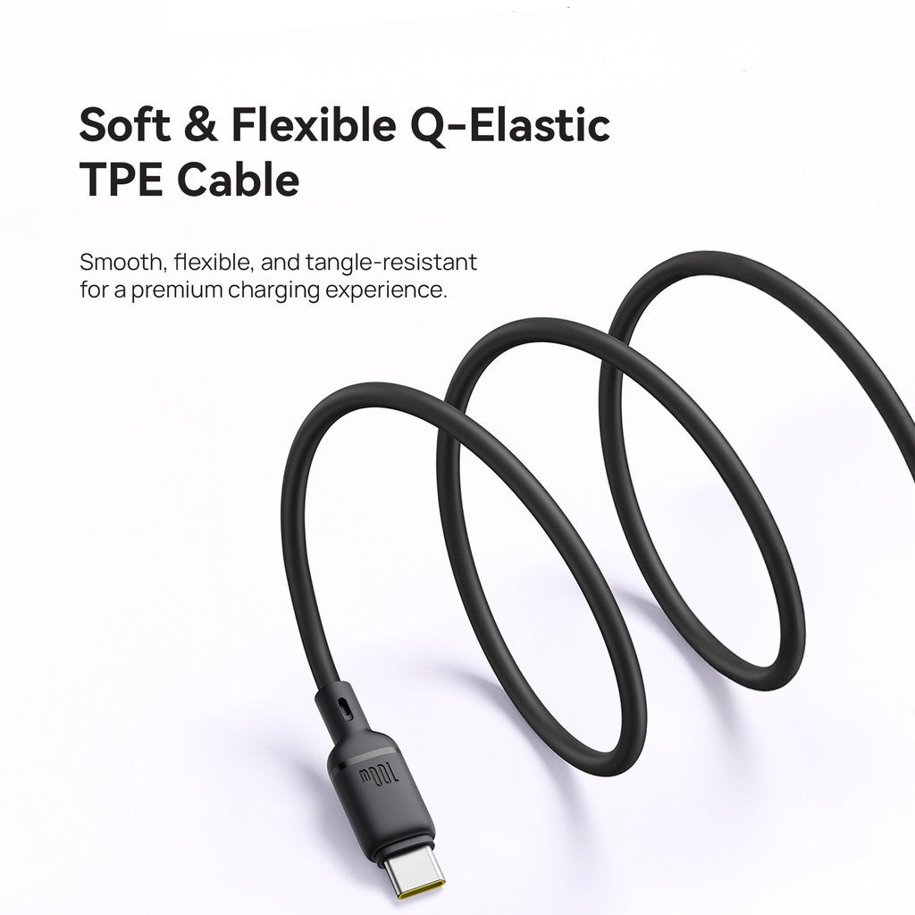 KiiP Pudding Series Fast Charging Cable 2in1 C To C PD 100W C To L 27W 1.5M