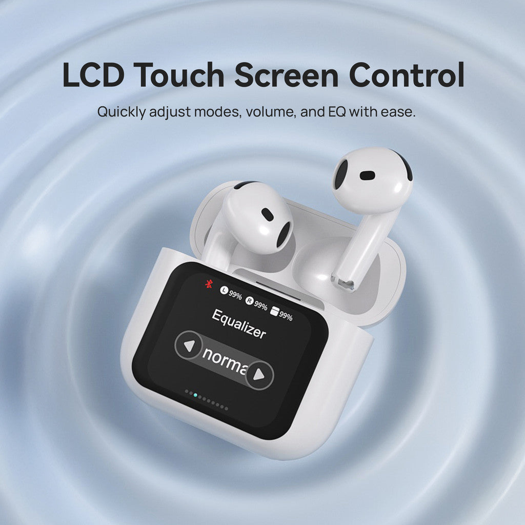 KiiP DTS20 TWS Bluetooth Headset Earphone Semi In Ear BT 5.4 Low Latency Noise Reduction