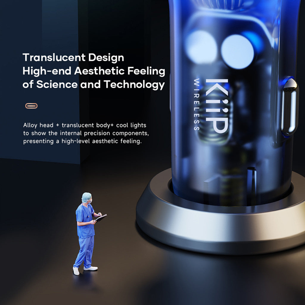 KiiP H16 Pro Car Charger Mobil PD PPS 95W Type-C+USB Fast Charging