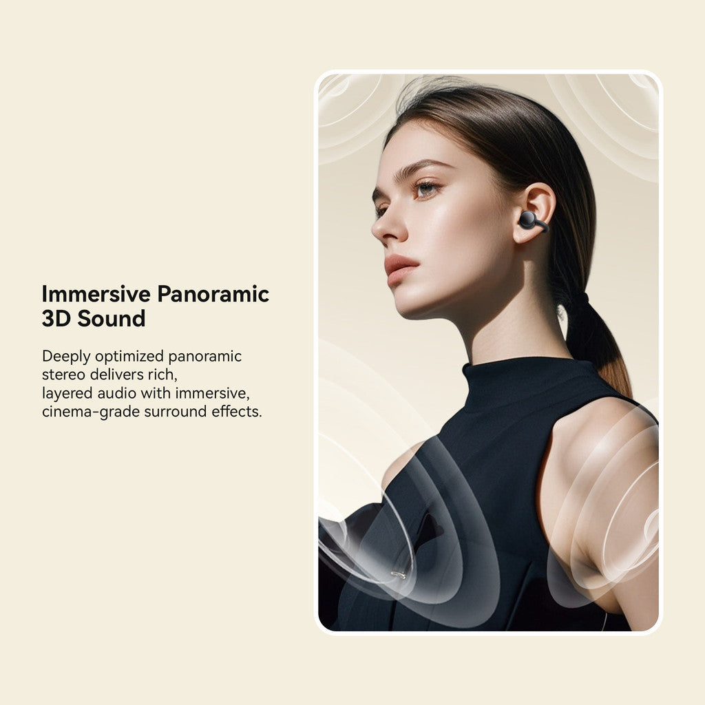 KiiP DTH20 OWS Ear Clip Earphone Open Ear Bluetooth TWS Waterproof IPX7