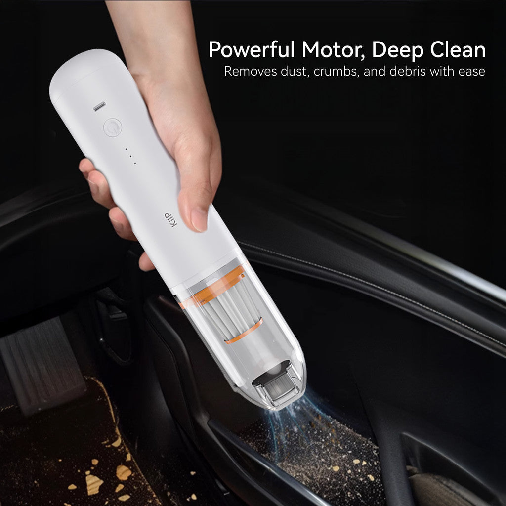 KiiP Cordless Car Vacuum Cleaner Portable Mini 4500Pa Alat Penyedot Debu Mobil dan Kasur Rumah