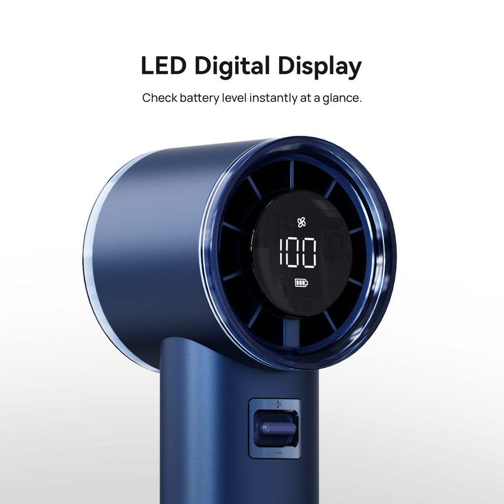 KiiP FAN10 Kipas Angin Mini JetTube High-Speed Handheld Portable Rechargeable