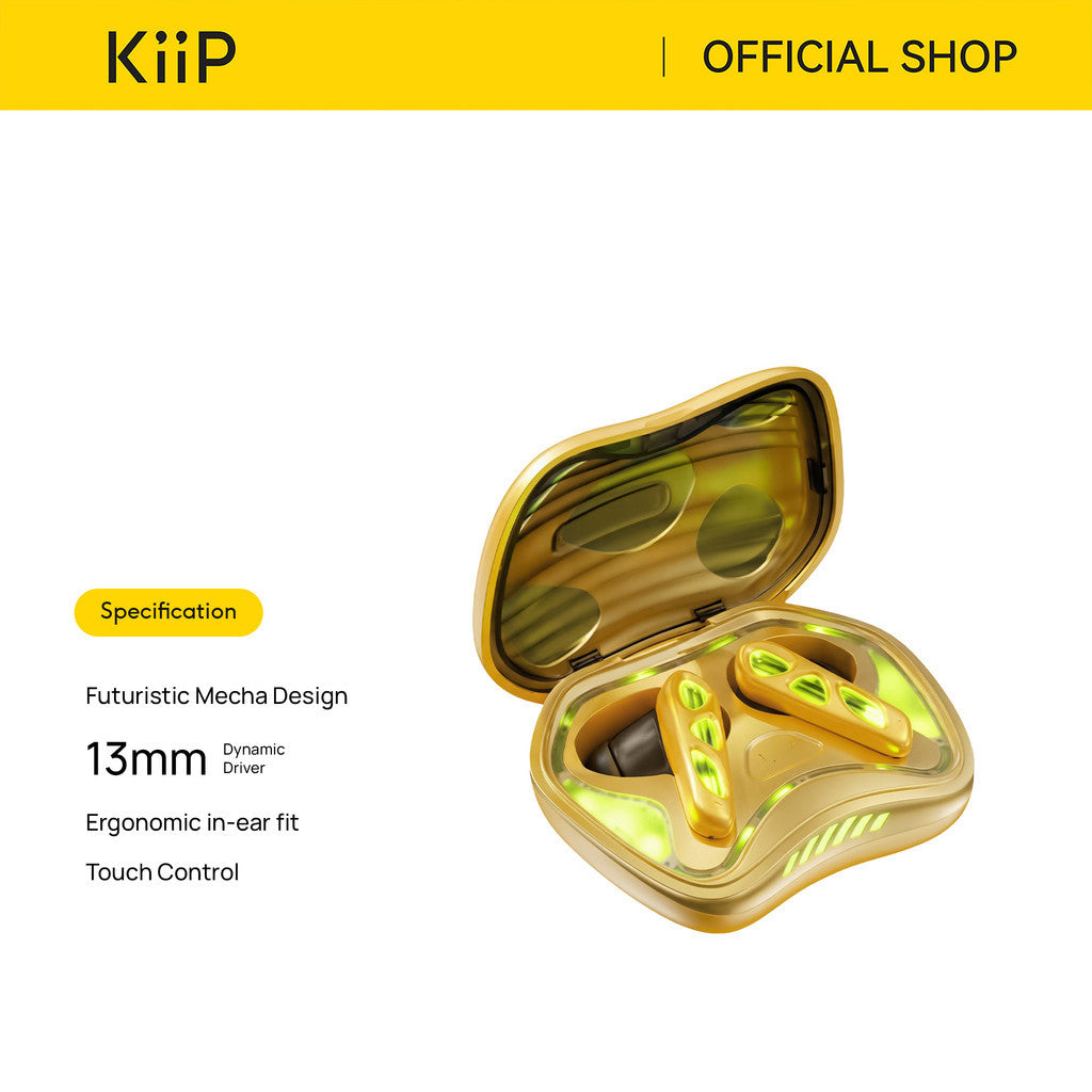 KiiP DTS28 MixColor MechaCore Gaming True Wireless Earphones Earbuds TWS Bluetooth