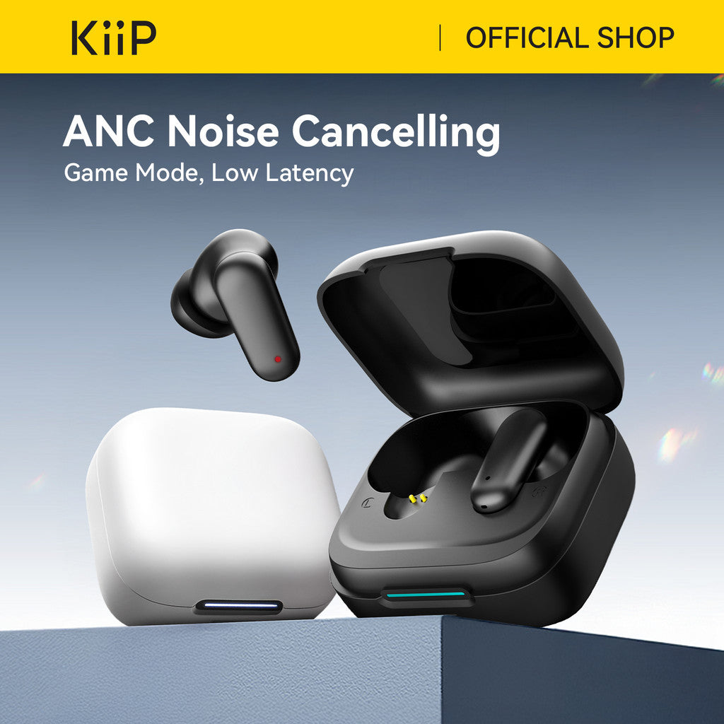 KiiP DTS26 ANC True Wireless Earphones Earbuds TWS Bluetooth 5.3 TWS Low Latency Enhanced Bass