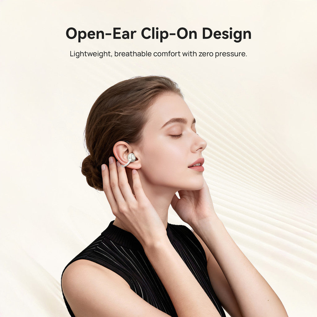KiiP AIRNORA2 Open Ear TWS Mirror Clip-Earphone Low Latency