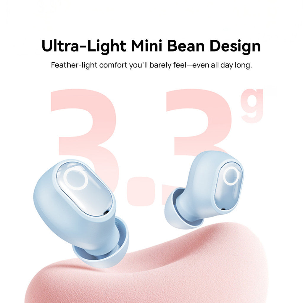 KiiP BD1S Bean Series Mini Earbuds True Wireless Earphones Bluetooth Punchy Bass