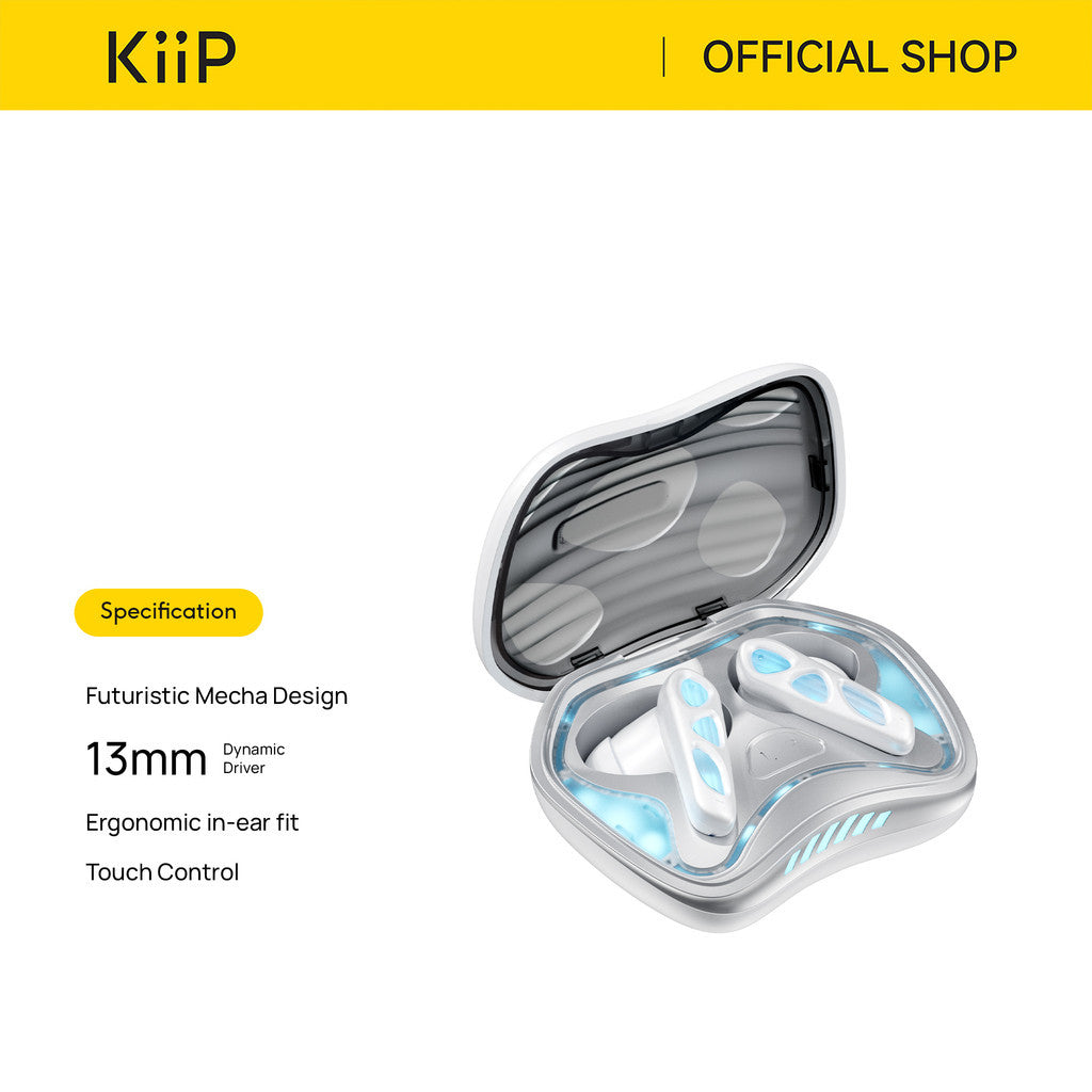 KiiP DTS28 MixColor MechaCore Gaming True Wireless Earphones Earbuds TWS Bluetooth