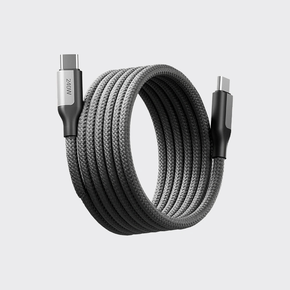 KiiP Magnetic Cable CMC120 Fast Charging Kabel Data Type-C to Type-C PD 240W