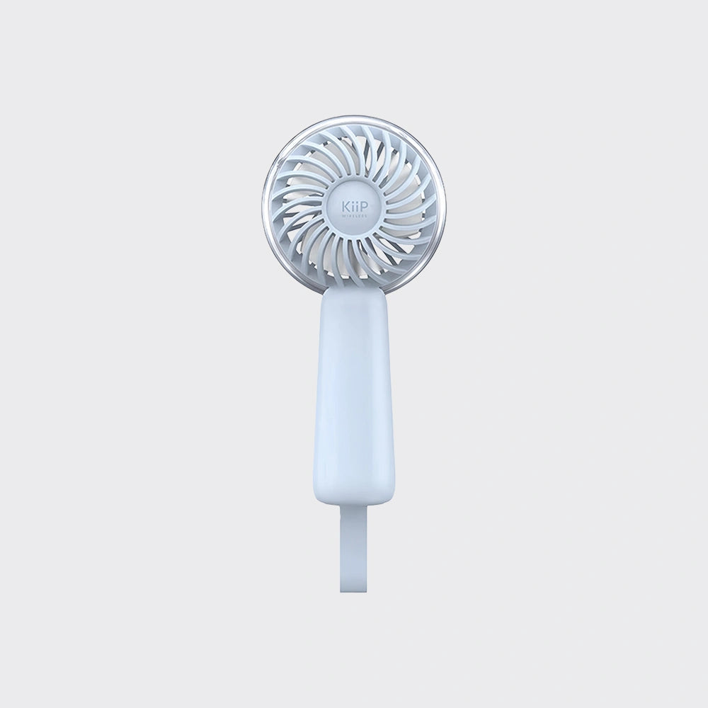 KiiP Fan02 Kipas Angin Mini Portable Rechargeable Fan-3Speed Kipas Genggam 1200mah
