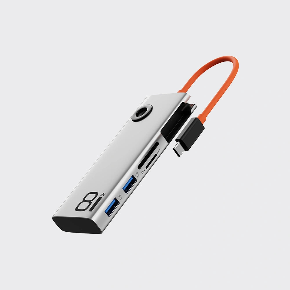 KiiP Hub USB Type C To HDMI 4K 30Hz 3.0 Docking Station All in 1