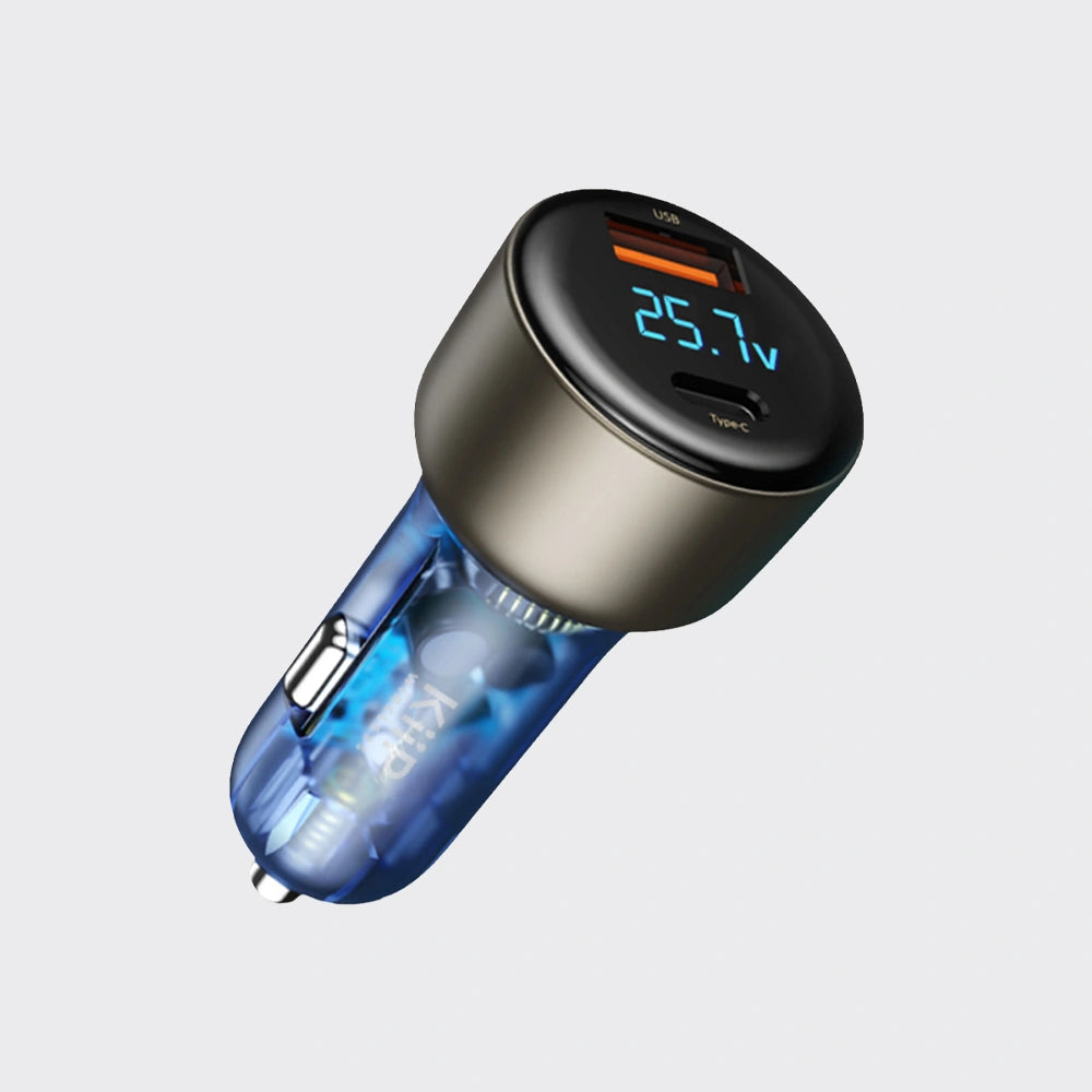 KiiP H16 Pro Car Charger Mobil PD PPS 95W Type-C+USB Fast Charging