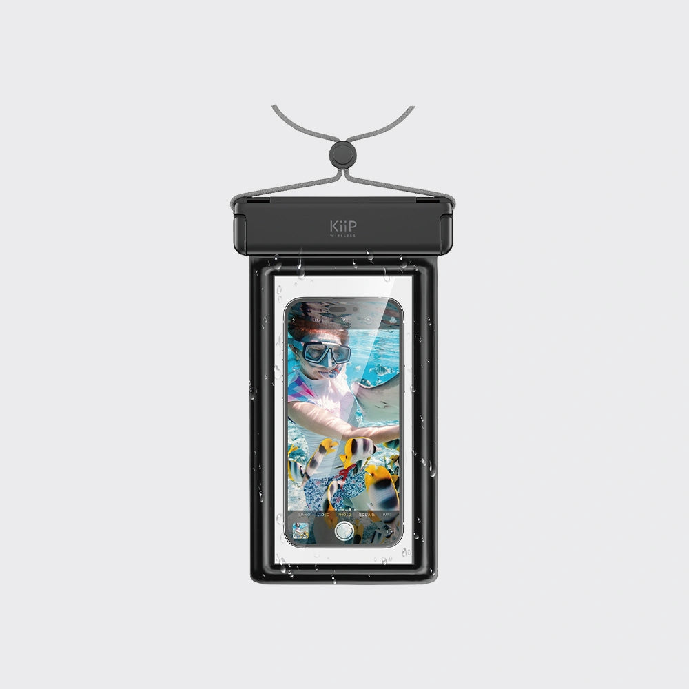 KiiP WB02 Waterproof Case Airbag Casing Kantong Pelindung HP Anti Air IPX8