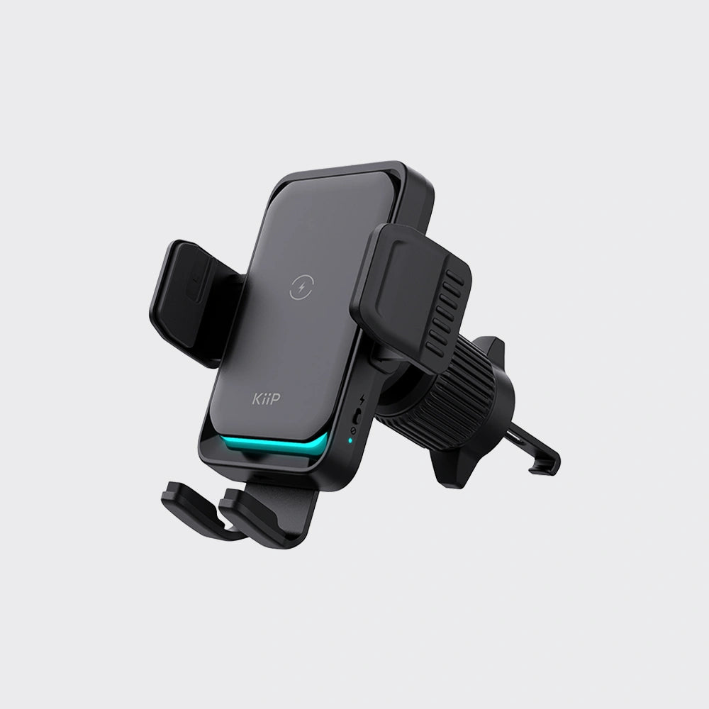 KiiP WC01 2in1 Car Mount Wireless Charger Phone Holder Mobil Car Charger 15W
