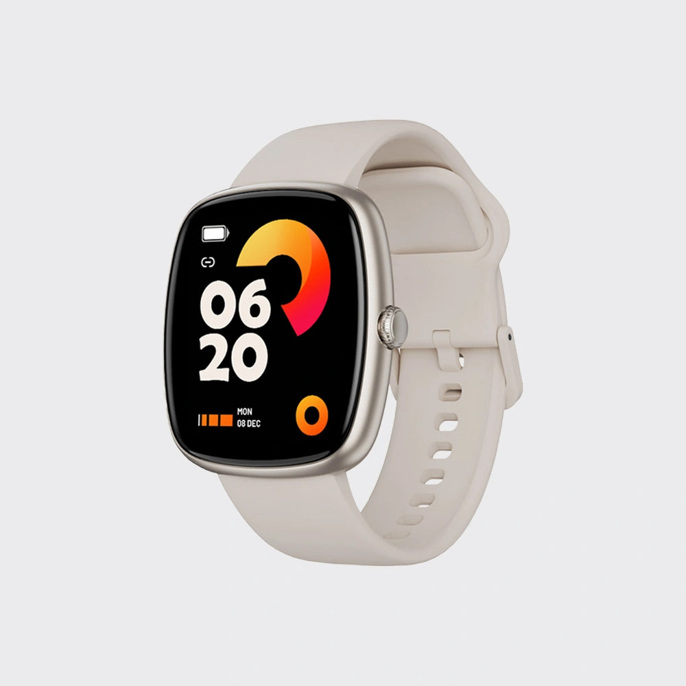 KiiP T69 Smartwatch Full Touch Screen Bluetooth Call Jam Tangan Pria Wanita Custom Wallpaper 1.8 TFT Health Monitoring IPX68 Waterproof