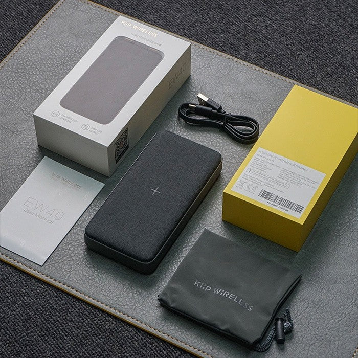 Kiip Wireless EW40 Power Bank 15W Fast Charging PD&QC 3.0 20W 20000mAh