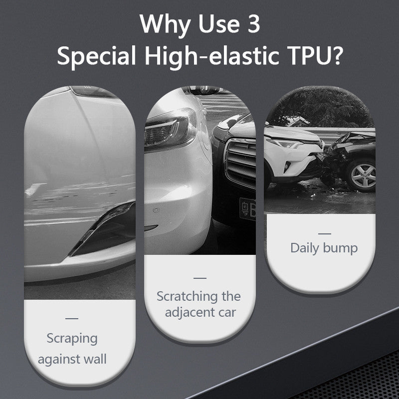 KiiP Airbag Bumper Strip Transparent Door Guard Pelindung Pintu Mobil