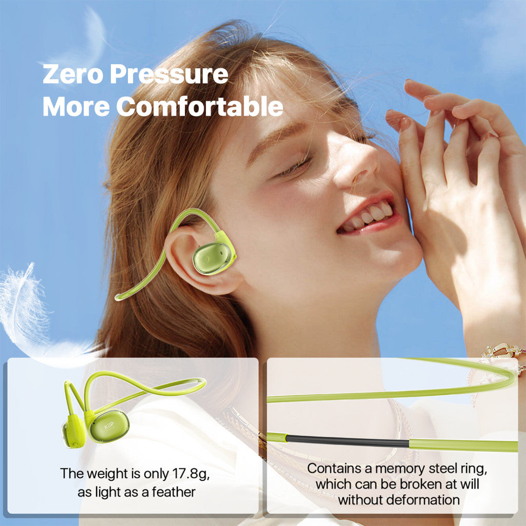 KiiP Wireless DTH3 Bluetooth Headset Headphone Earphone Over Ear