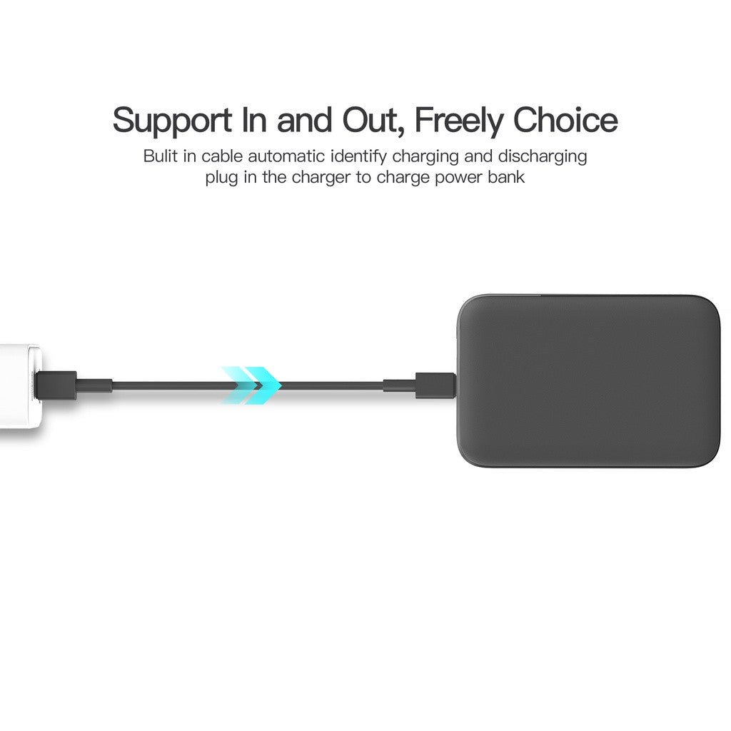KiiP E49C Power Bank Fast Charging 20W Quick Charge Type C PD