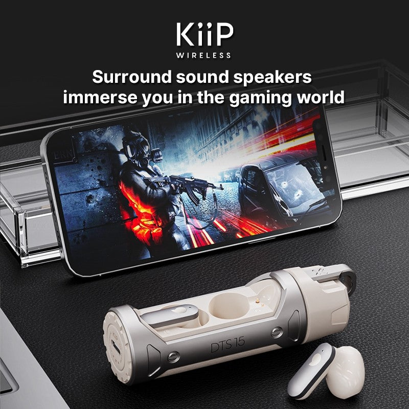 KiiP Wireless DTS15 Bluetooth Earphone Headphone Headset Earbuds TWS