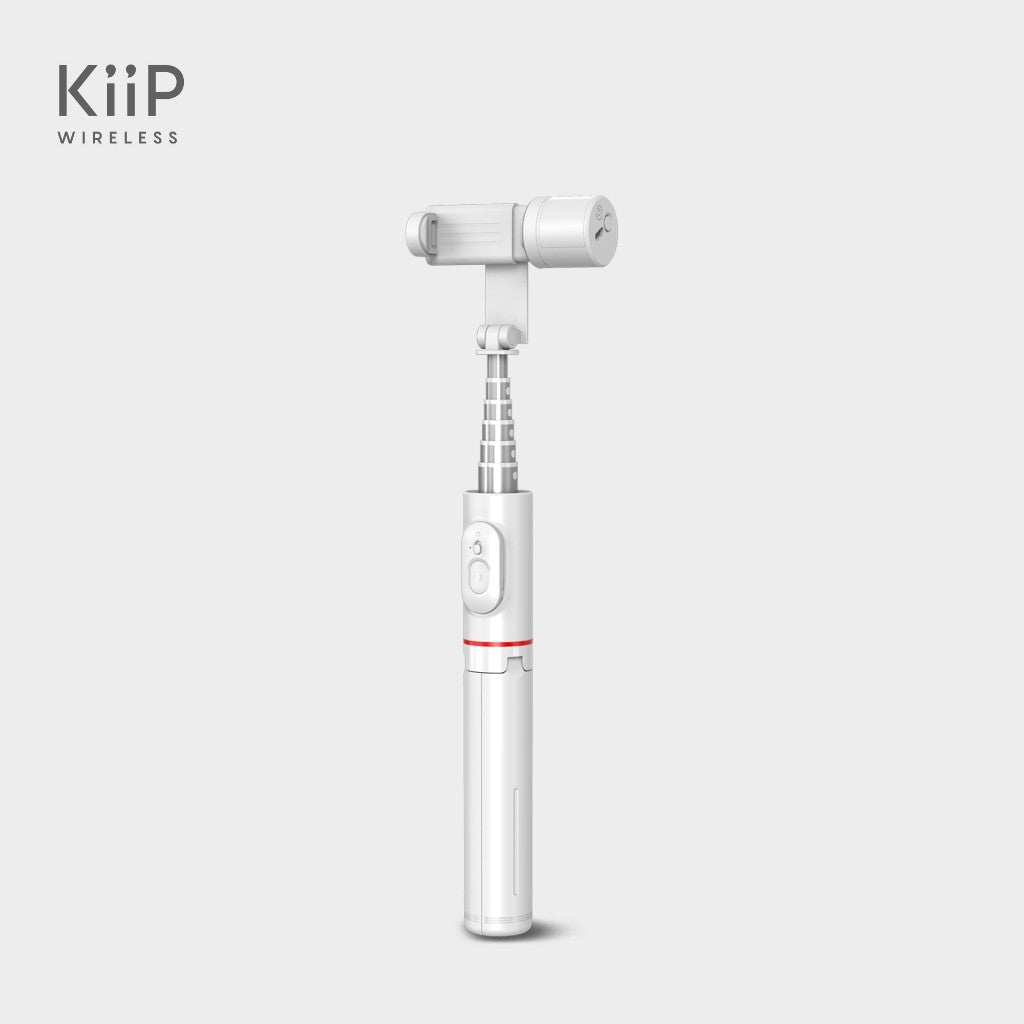 KiiP Mini Selfie Stick Tripod Tongsis Bluetooth Fill Light Handphone