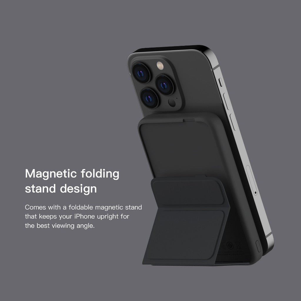 KiiP Wireless EW56 Power Bank Magnetic Magsafe Phone Holder 20W Fast Charging Type C PD