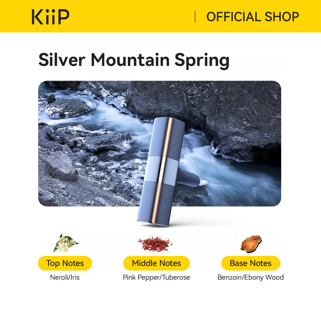 KiiP CP01  Perfume Air Conditioning Pengharum Mobil Clip AC Aromaterapi Premium Refillable
