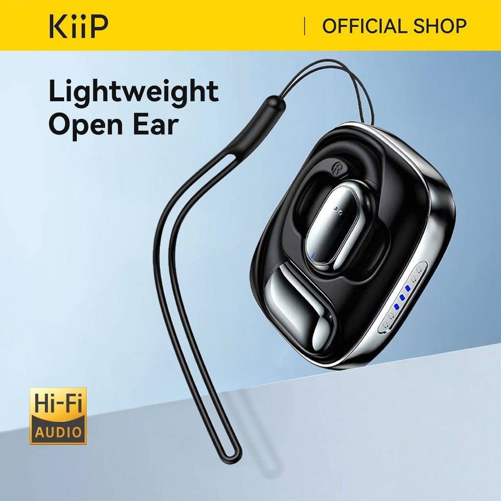 KiiP Wireless DTH7 TWS Sport Earphone OWS Headset Bluetooth  Gaming Low Latency HiFi Stereo